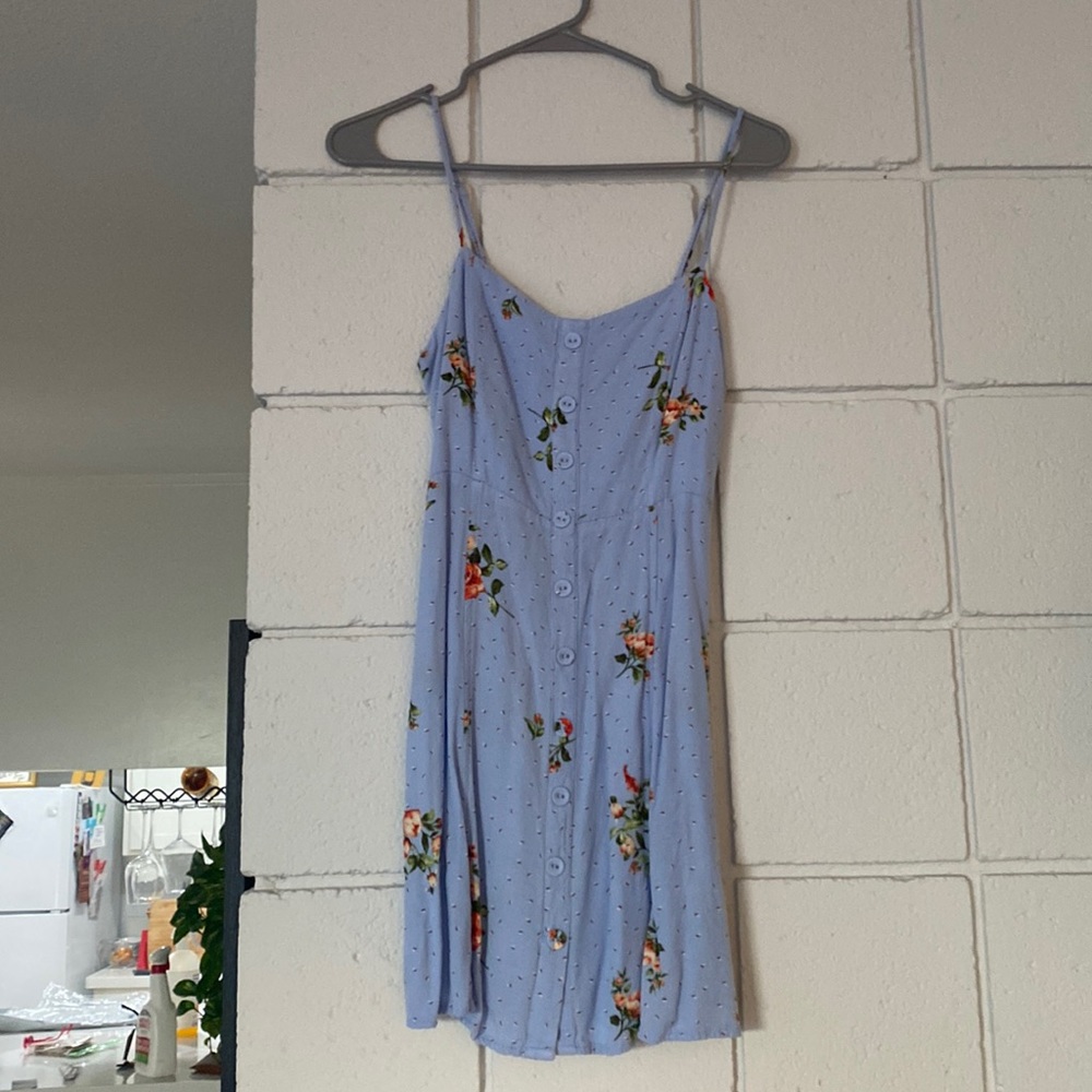 Mini floral dress